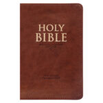 NLT COMPACT BIBLE BROWN IM